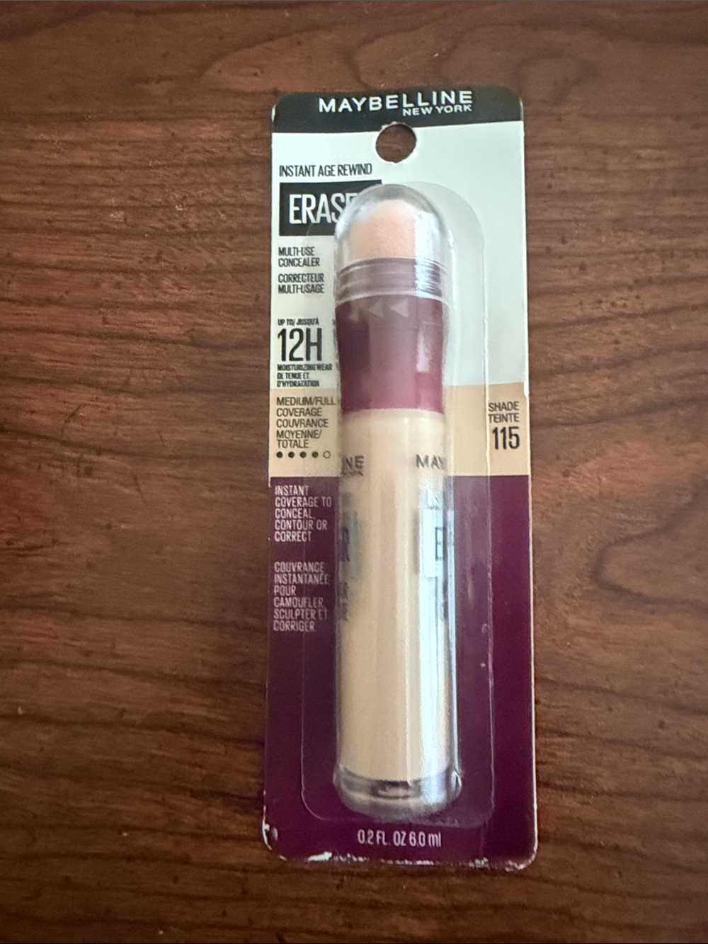 New Maybelline Instant Age Rewind medium multi use concealer